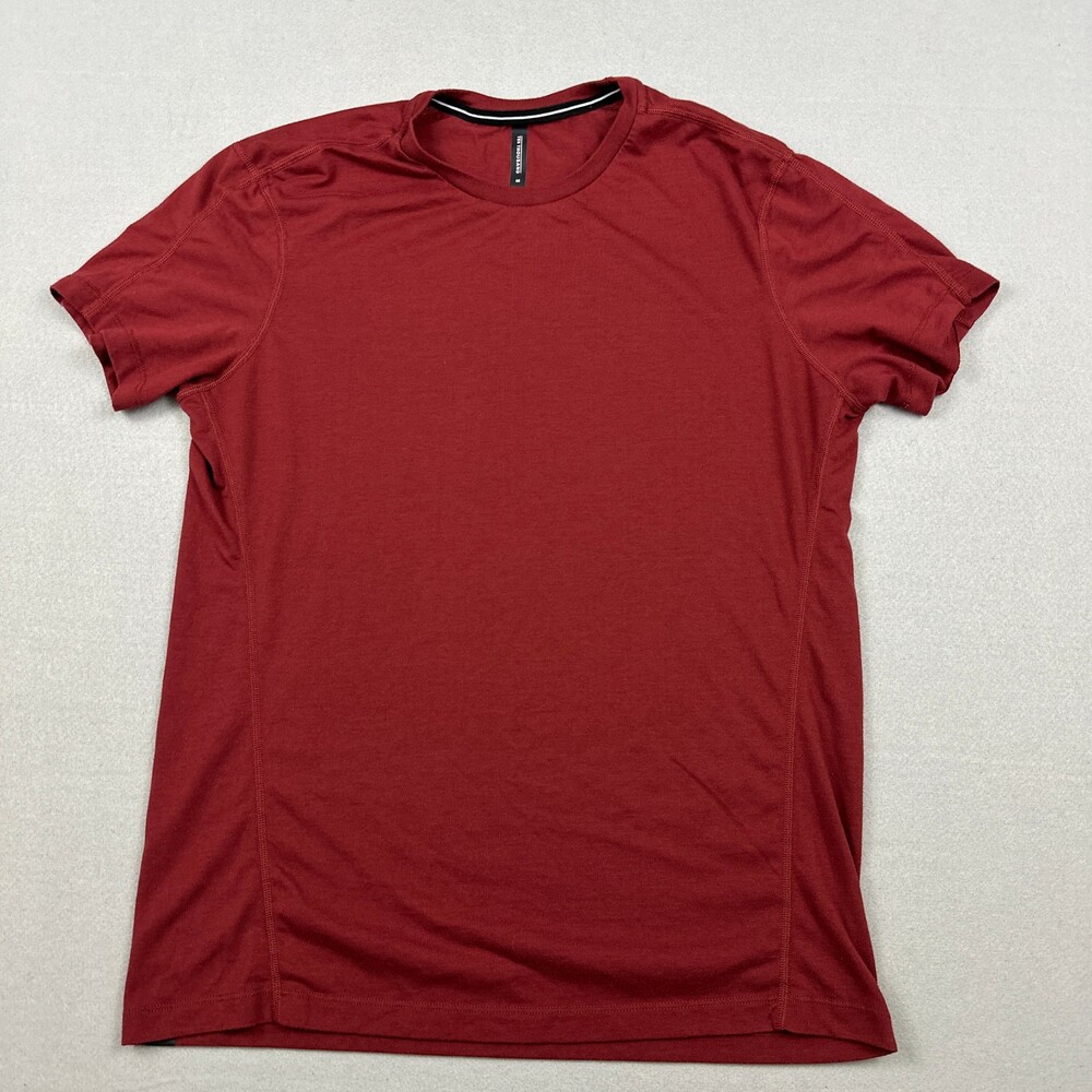 Ten Thousand Shirt Men Medium Burgundy Short Sleeve Tee Crewneck Pullover M